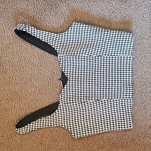 Copper Key cropped corset vest